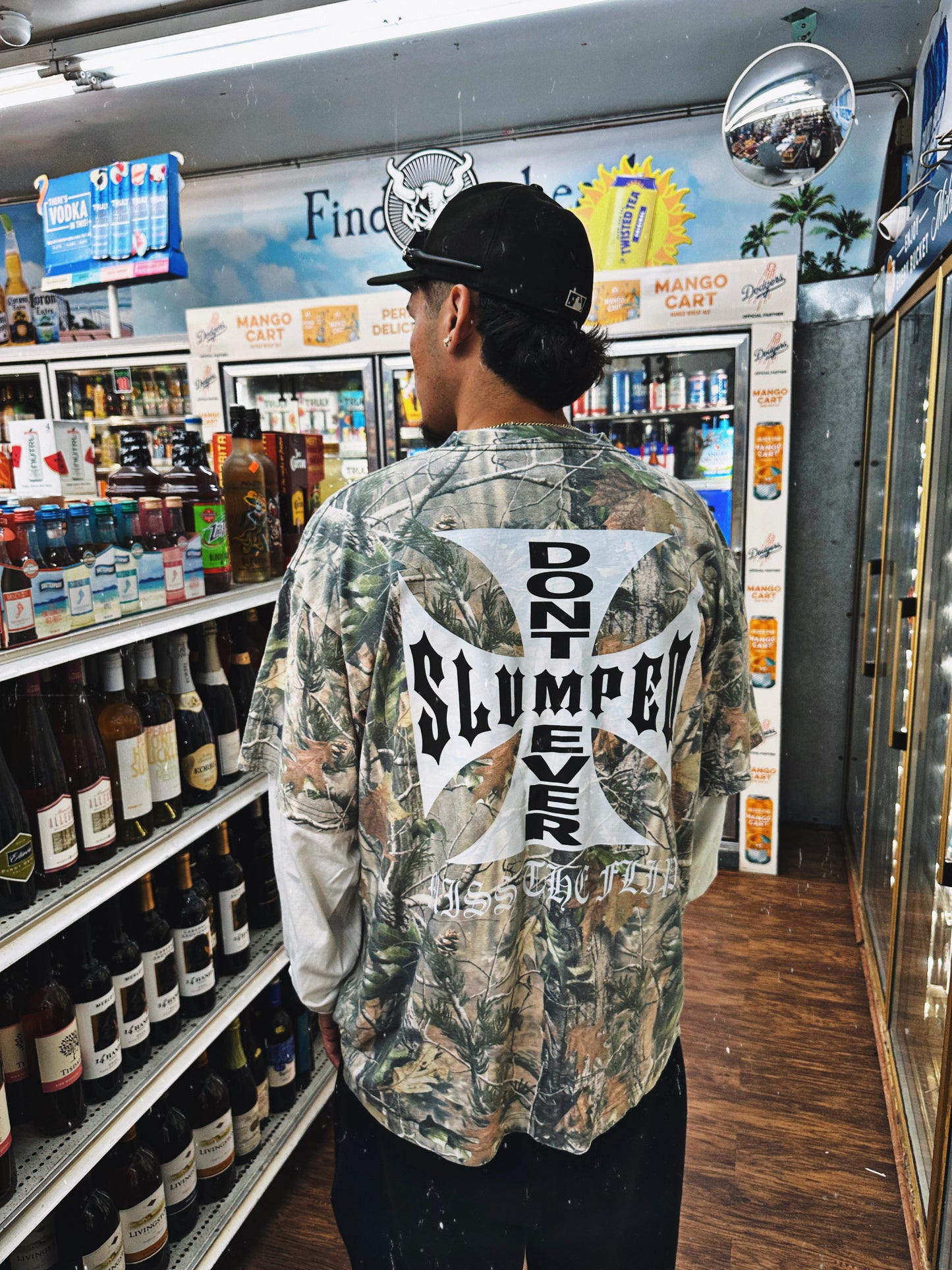 SLUMPED CAMO LONGSLEEVE