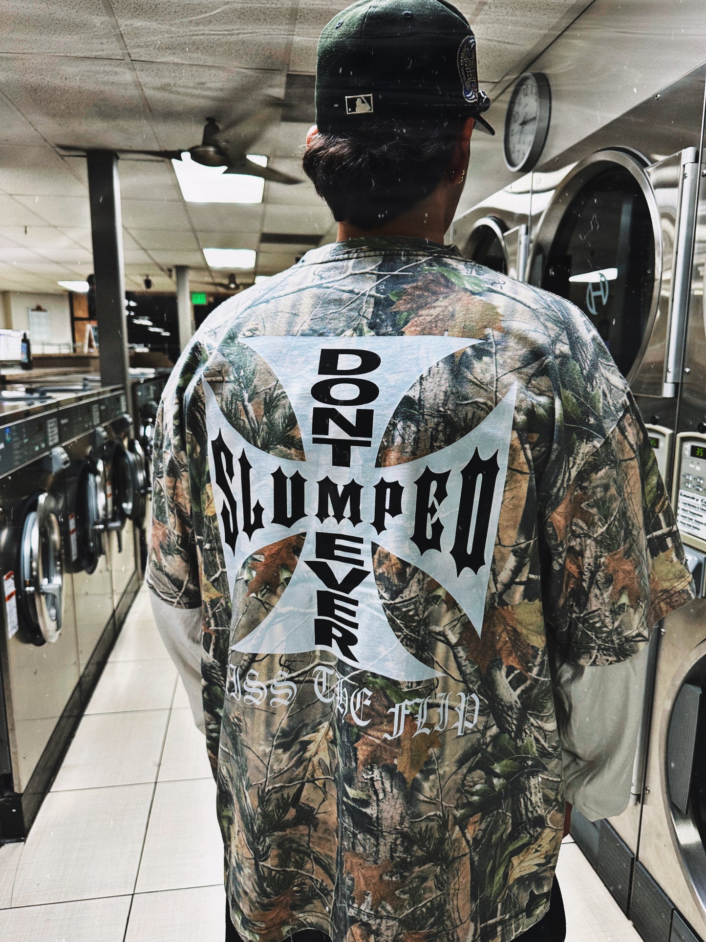 SLUMPED CAMO LONGSLEEVE