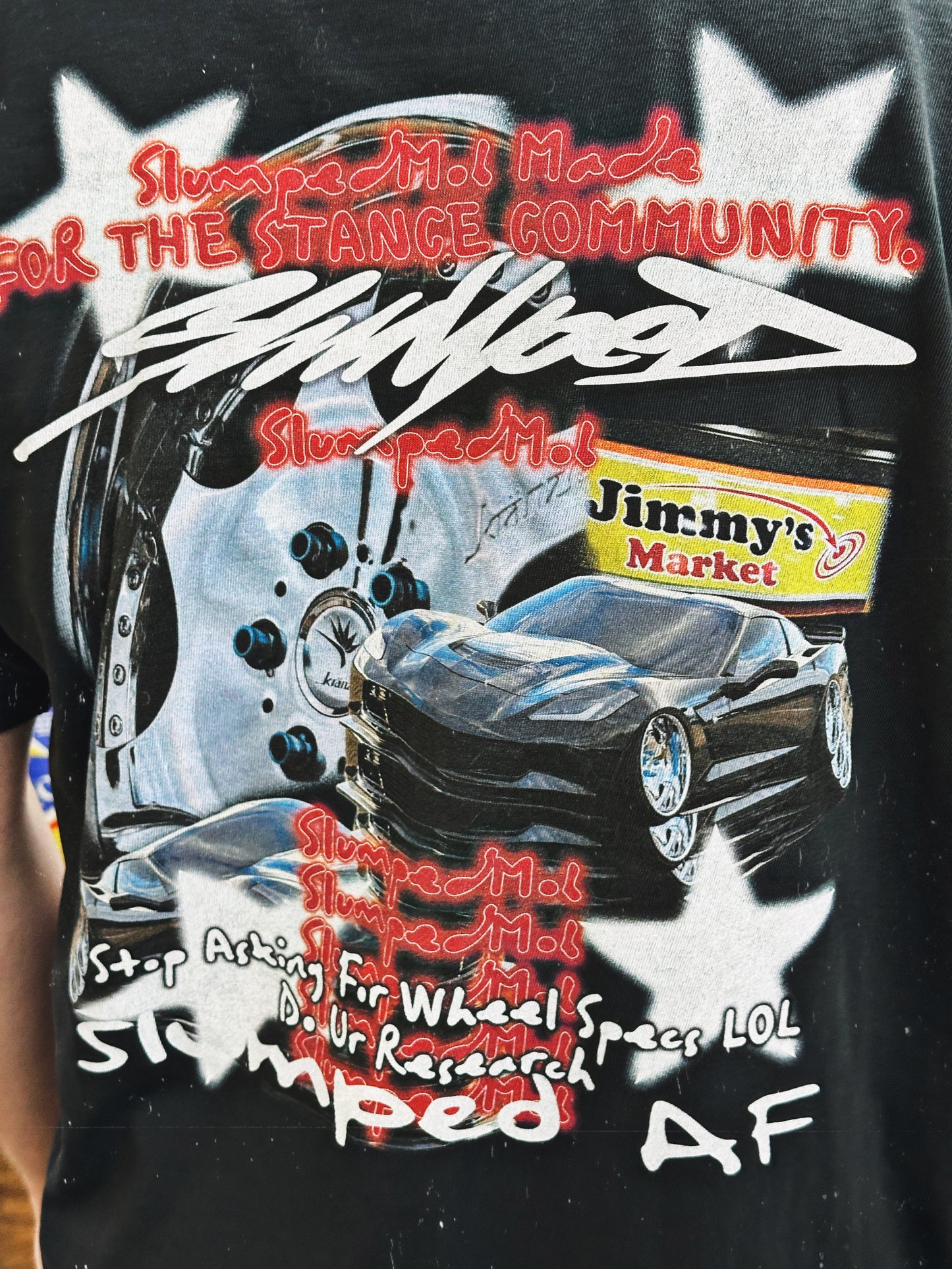 JOHNBWTF X SLUMPEDMOB TSHIRT